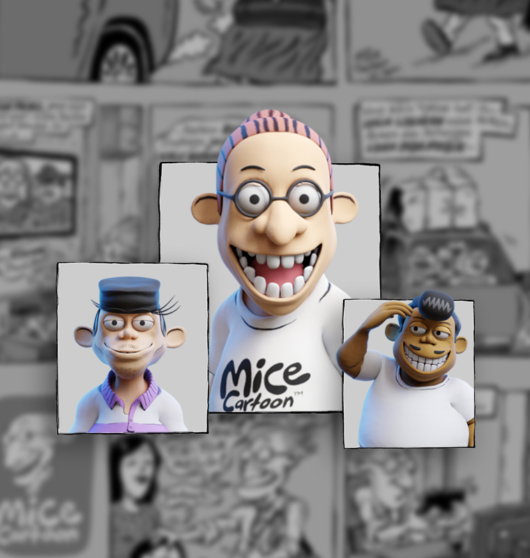 Mice Cartoon’s 3D Bundle Is Up on Assemblr Studio!